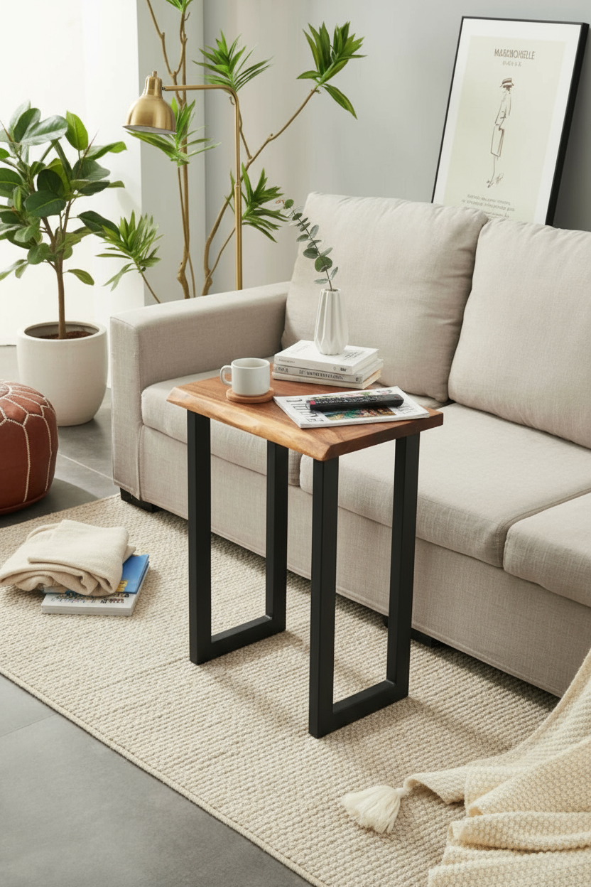 Walnut End Table