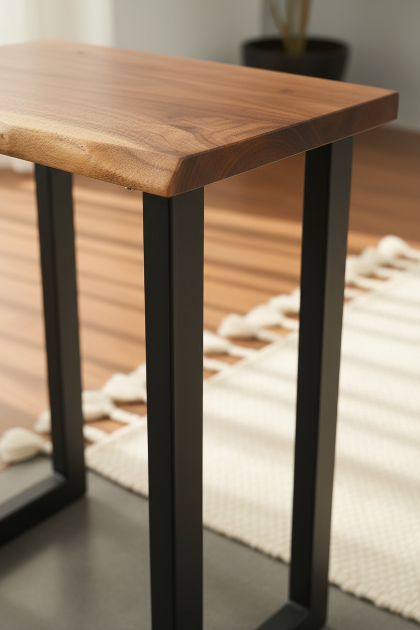 Walnut End Table
