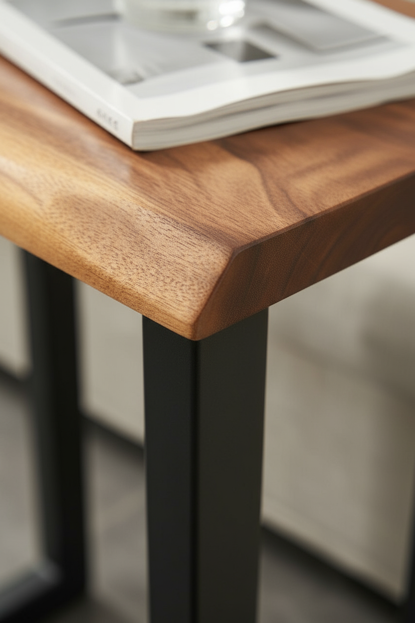 Walnut End Table