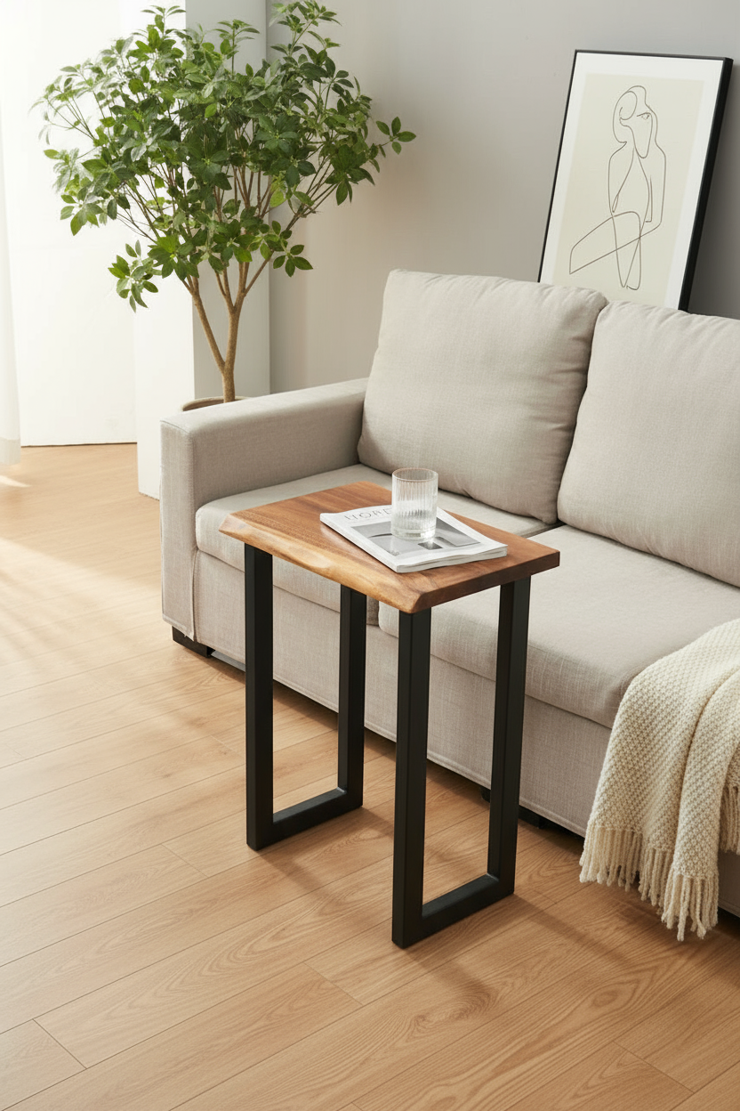 Walnut Edge Table