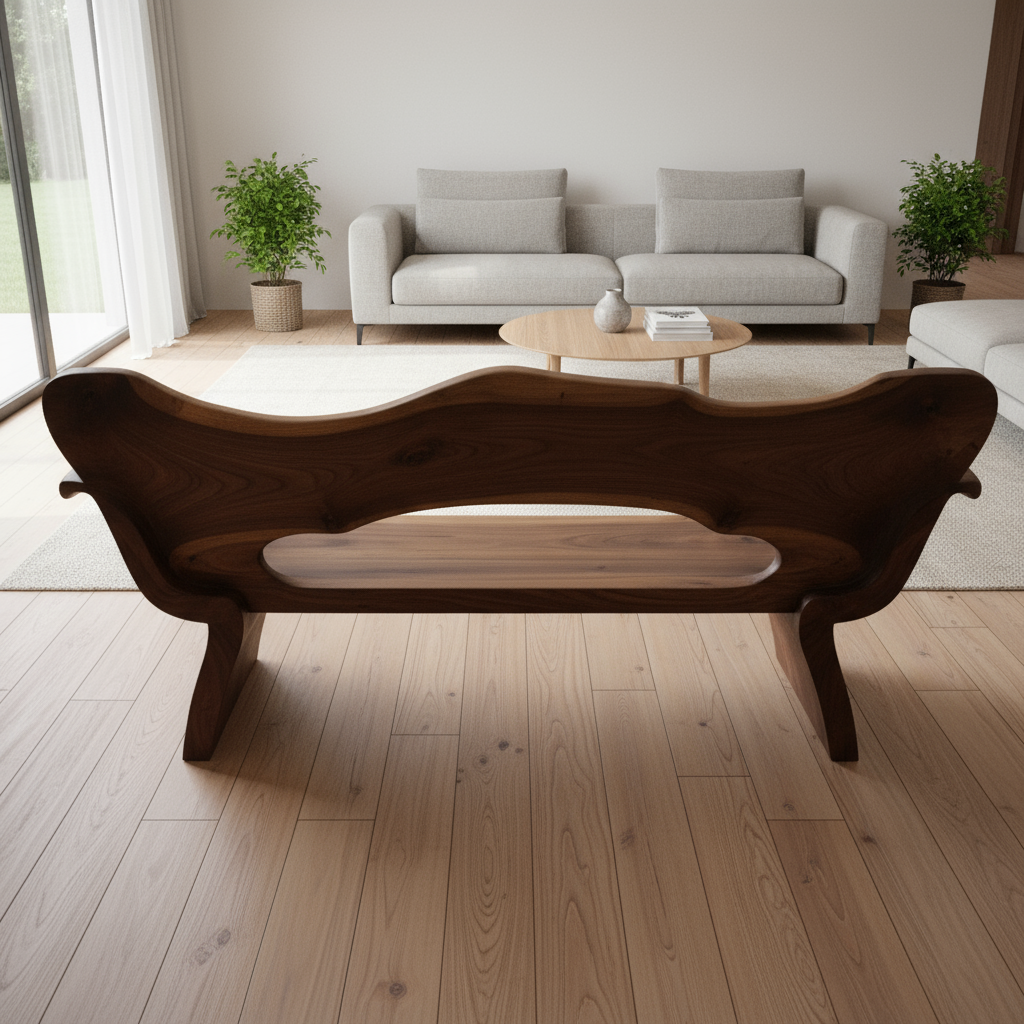 Walnut Haven Bench