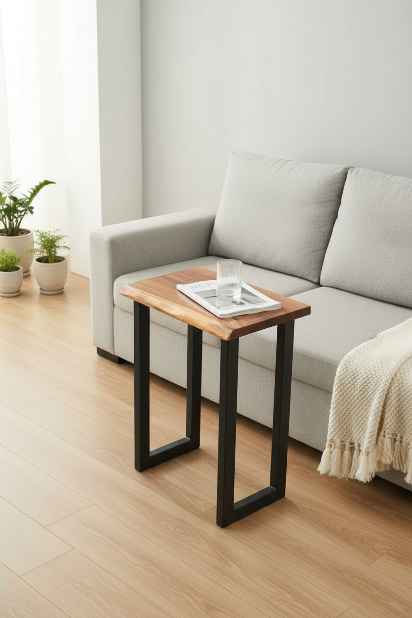 Walnut Edge Table