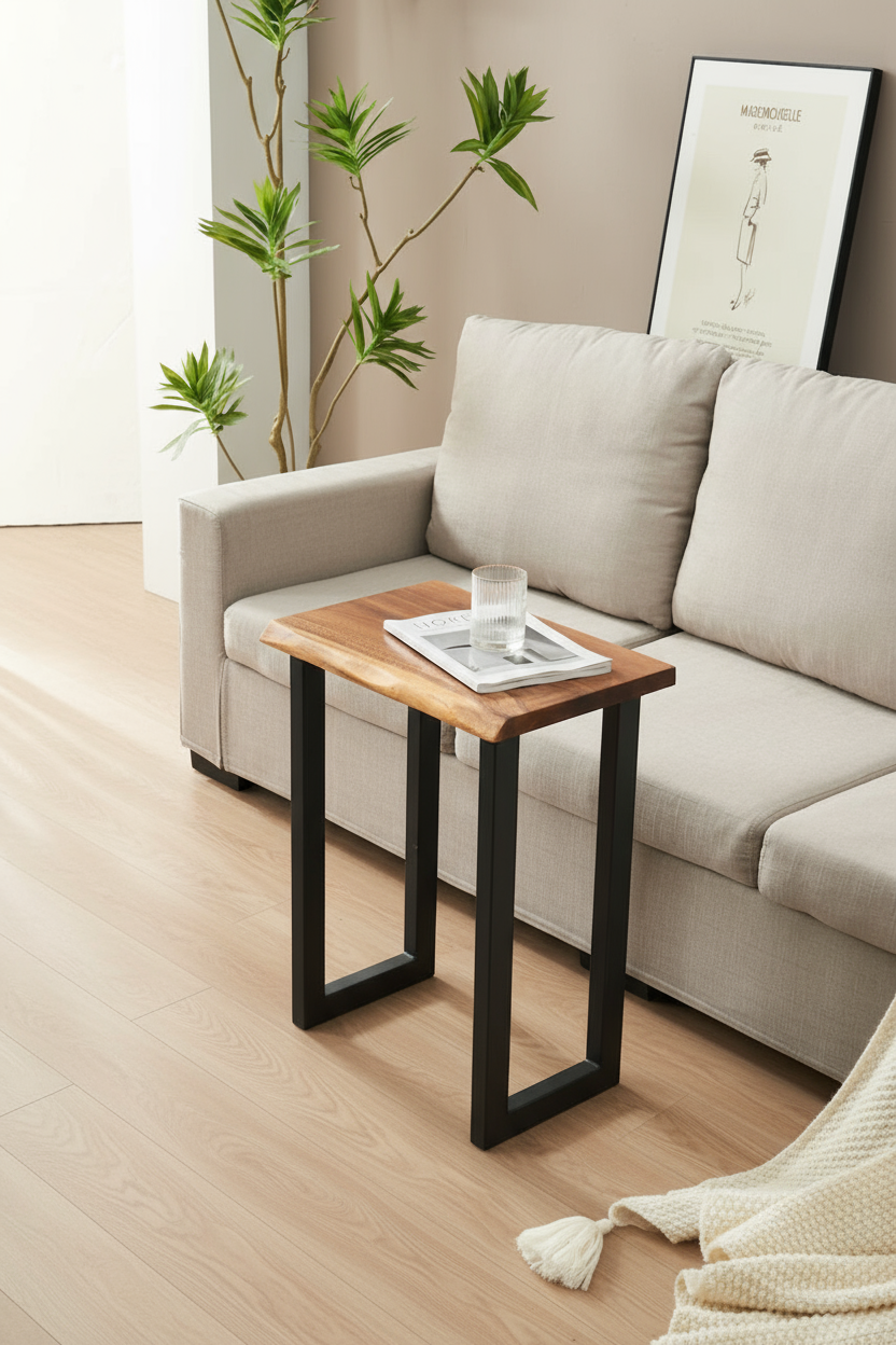Walnut Edge Table