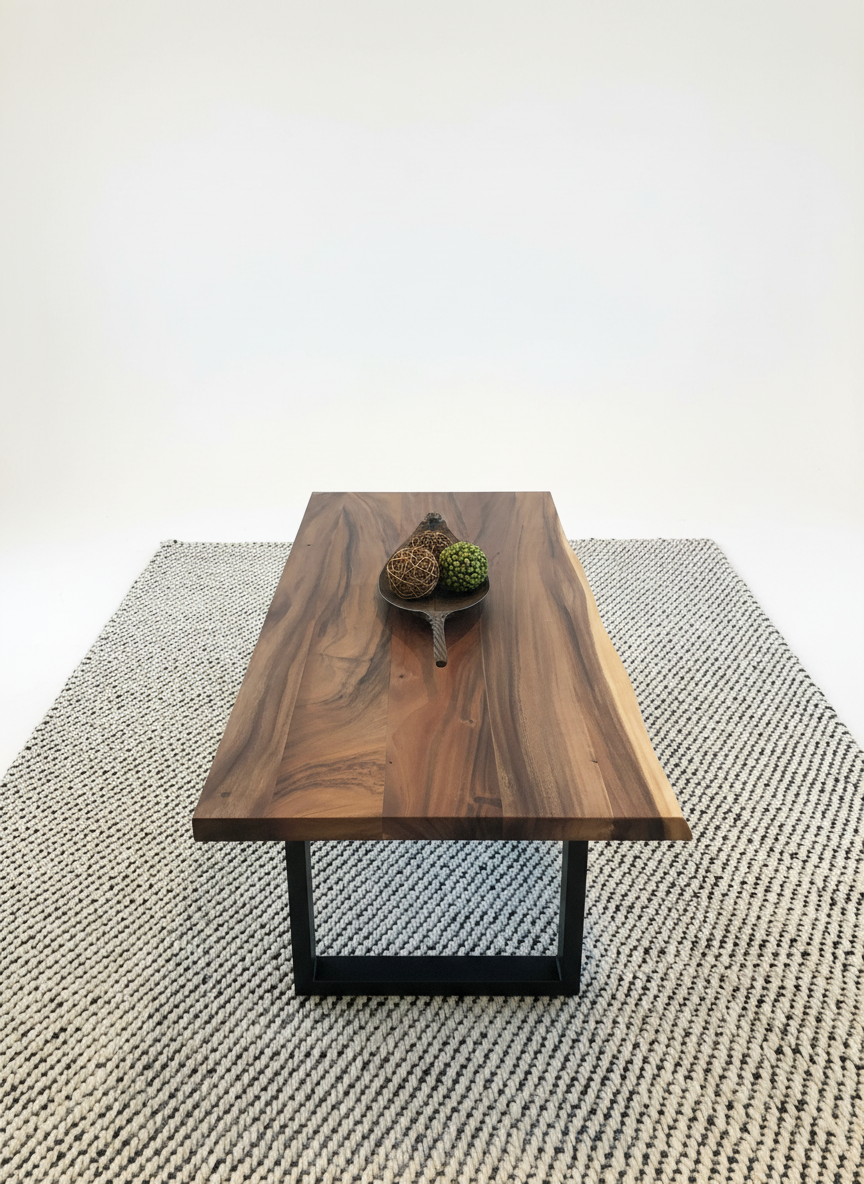 Walnut Edge Table